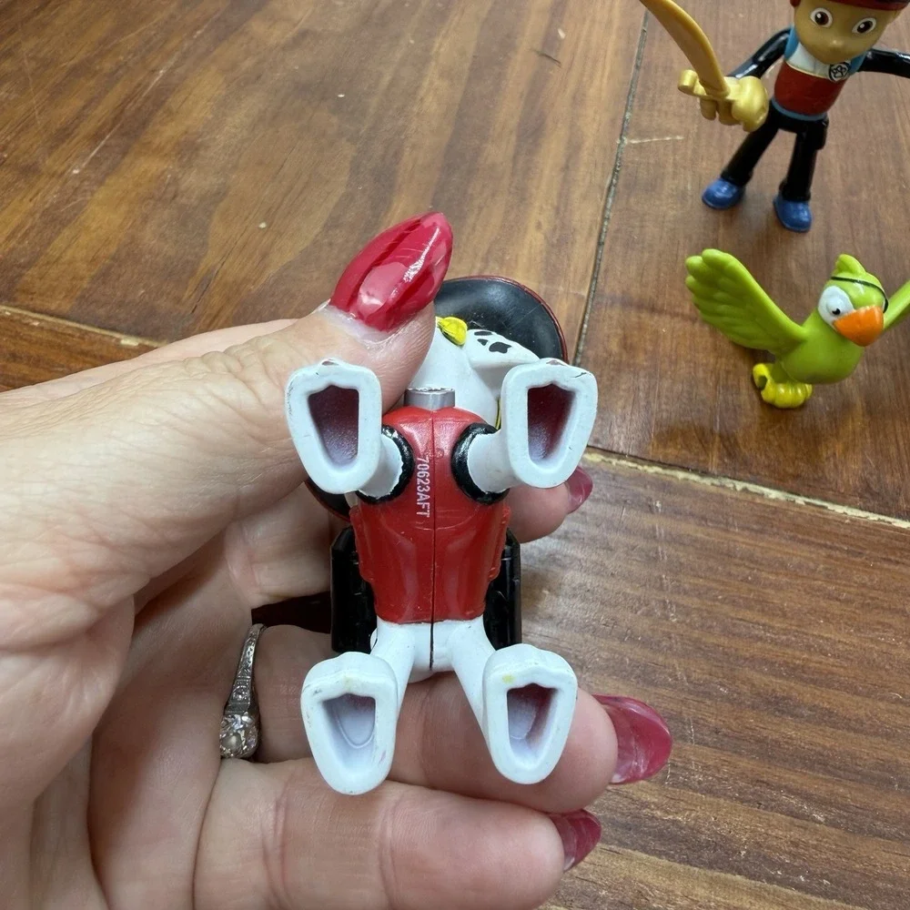 PAW Patrol Pirate Pups Action Pack Lot Ryder Swords Marshall Chase Rocky Parrot